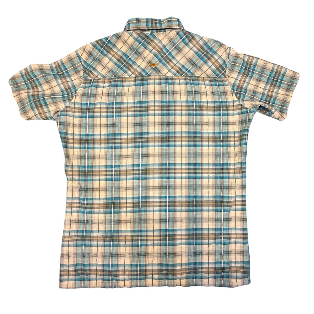 Kuhl plaid short sleeve shirt Mens Medium - Picture 11 of 11